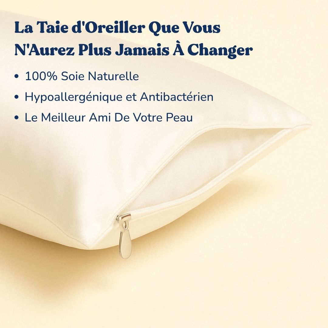 Rêves De Soie - Taie d'Oreiller En Soie Premium