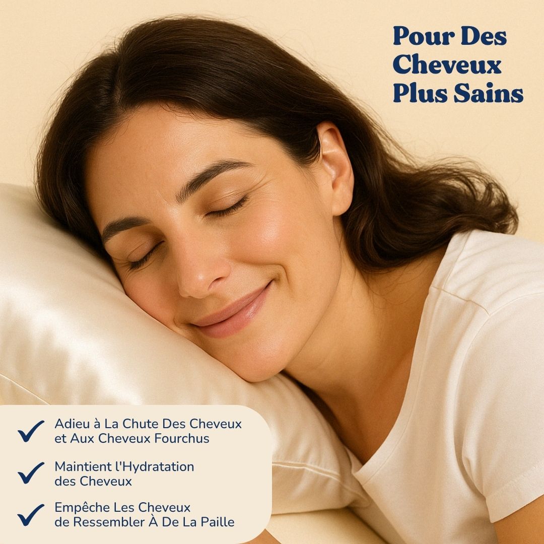 Rêves De Soie - Taie d'Oreiller En Soie Premium