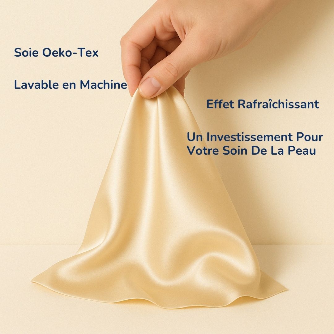 Rêves De Soie - Taie d'Oreiller En Soie Premium