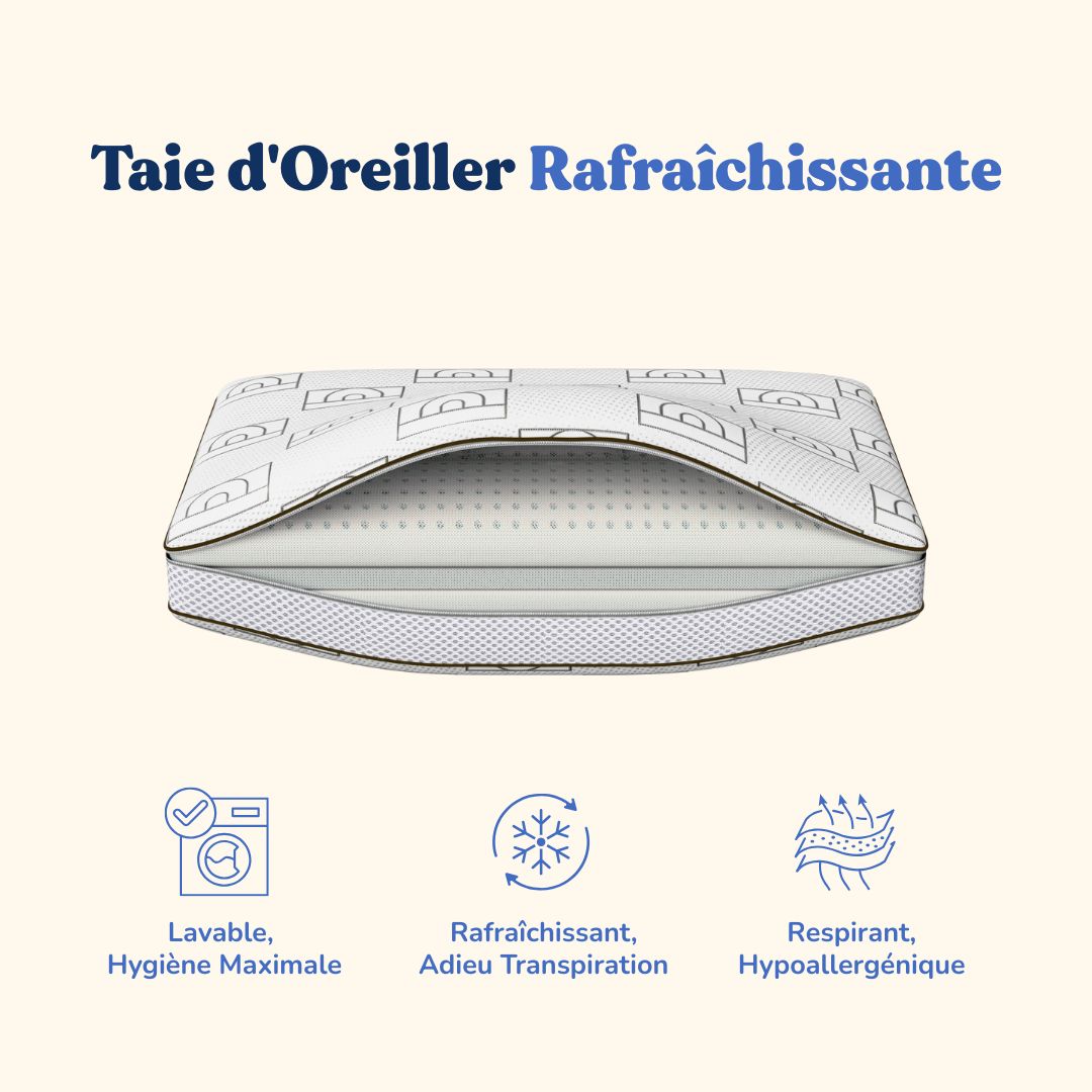 Oreiller À Hauteur Réglable - Mémoire De Forme